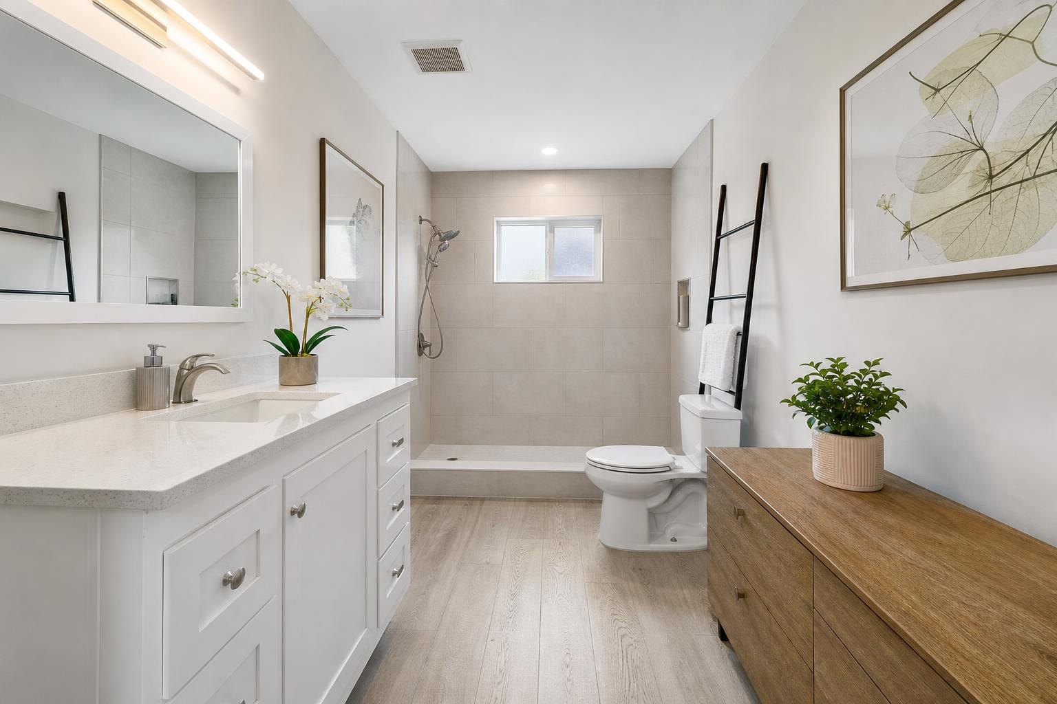 Primary bathroom